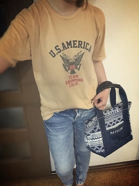 ME♡さん（レディース・154cm）の春コーディネート