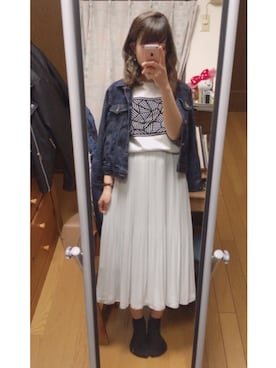 nahoさん（レディース・161cm）の春コーディネート