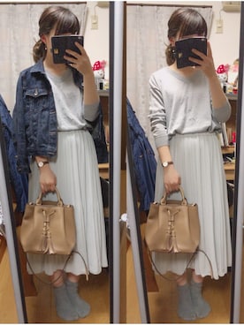 nahoさん（レディース・161cm）の春コーディネート