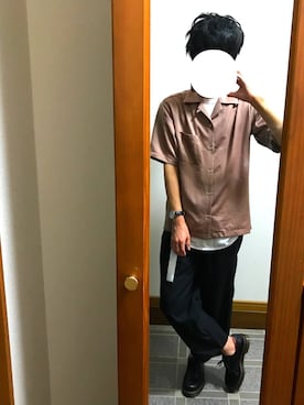 「ダニエルウェリントン」｜「アイテム（その他シューズ）」を使った、なおくんさん（メンズ・168cm）の夏コーディネート