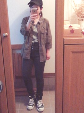 erikaさん（レディース・152cm）の夏コーディネート