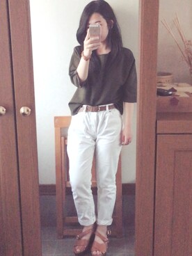 erikaさん（レディース・152cm）の夏コーディネート