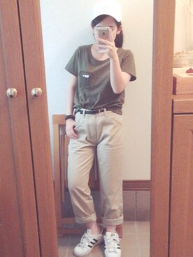 erikaさん（レディース・152cm）の秋コーディネート