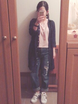 erikaさん（レディース・152cm）の秋コーディネート