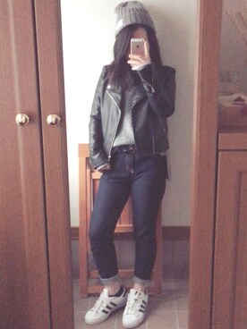 「CACTUS（カクタス）のアイテム」を使った、erikaさん（レディース・152cm）の秋コーディネート