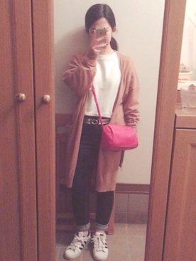 erikaさん（レディース・152cm）の春コーディネート