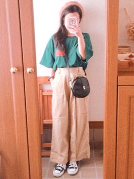 erikaさん（レディース・152cm）の秋コーディネート