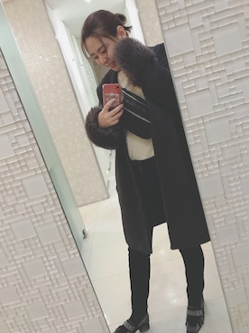 みゆさん（レディース・163cm）の冬コーディネート