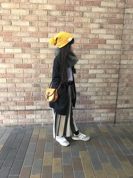 「BREEZE（ブリーズ）のアイテム（その他パンツ、グレー系）」を使った、haruhiko.toukoさん（キッズ）の冬コーディネート
