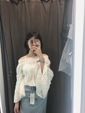 「DW（ディーダブリュー）のアイテム（アクセサリー）」を使った、Pandasfairyさん（レディース・167cm）の冬コーディネート