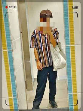 「ARIZONA（アリゾナ）のアイテム」を使った、土竜さん（メンズ・171cm）の秋コーディネート