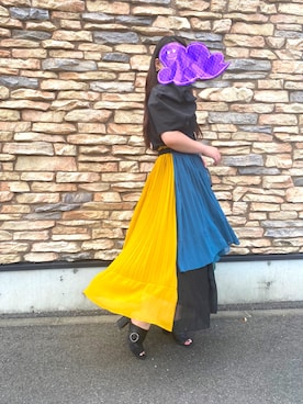 「お買い物」｜「アイテム（アクセサリー）」を使った、Lilyさん（レディース・155cm）の秋コーディネート