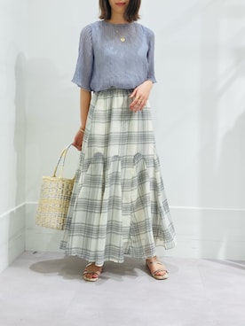 GeeRAさん（レディース・157cm）の夏コーディネート