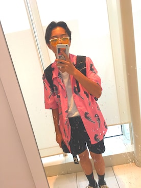 「ANARCHY（アナーキー）のアイテム」を使った、ﾄｸ    ﾅｶﾞ ﾕｳ  ｷさん（メンズ・169cm）の夏コーディネート