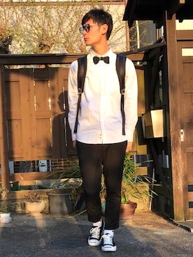 「MSPC（エムエスピーシー）のアイテム」を使った、shuntaさん（メンズ・173cm）の春コーディネート