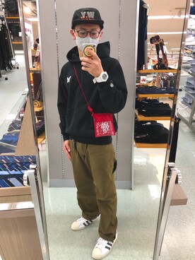 ポーチを使った 秋服 のメンズ人気ファッションコーディネート Wear