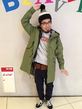 maeyamaさん（メンズ・170cm）の冬コーディネート