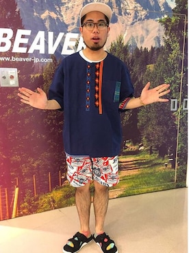 maeyamaさん(メンズ・170cm)の夏コーディネート