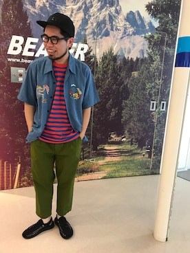 maeyamaさん(メンズ・170cm)の夏コーディネート