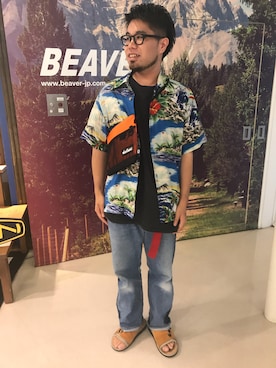 maeyamaさん（メンズ・170cm）の夏コーディネート