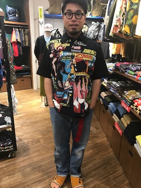 maeyamaさん（メンズ・170cm）の夏コーディネート