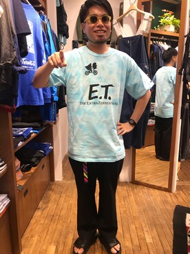 「is-ness（イズネス）のアイテム」を使った、maeyamaさん（メンズ・170cm）の夏コーディネート