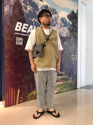 Porter Classic/ポータークラシック CHINO PULLOVER VEST チノプル
