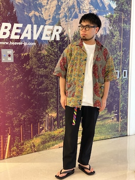 maeyamaさん（メンズ・170cm）の夏コーディネート