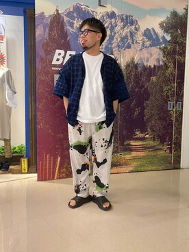 maeyamaさん（メンズ・170cm）の夏コーディネート