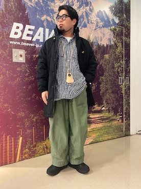 「MOUNTAIN SMITH（マウンテンスミス）のアイテム」を使った、maeyamaさん（メンズ・170cm）の冬コーディネート