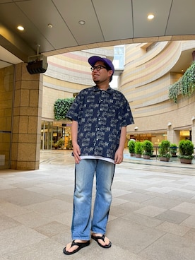 「ASTRAL（アストラル）のアイテム」を使った、maeyamaさん（メンズ・170cm）の春コーディネート