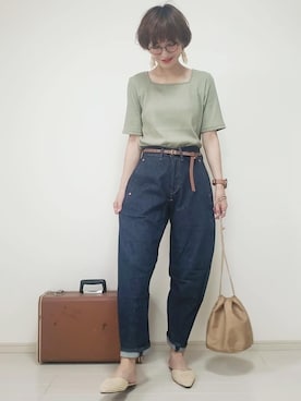 「VIKTOR&ROLF（ヴィクター&ロルフ）のアイテム」を使った、risa.ronoさん（レディース・158cm）の夏コーディネート