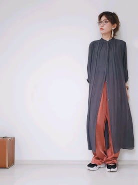 「VIKTOR&ROLF（ヴィクター&ロルフ）のアイテム」を使った、risa.ronoさん（レディース・158cm）の秋コーディネート