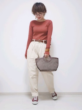 「VIKTOR&ROLF（ヴィクター&ロルフ）のアイテム」を使った、risa.ronoさん（レディース・158cm）の秋コーディネート