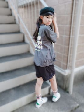 「MPS（エムピーエス）のアイテム」を使った、risa.ronoさん（レディース・158cm）の夏コーディネート