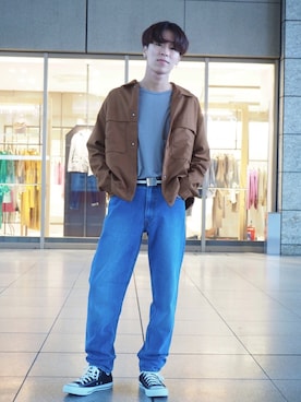 「tk.TAKEO KIKUCHI」｜「アイテム（その他）」を使った、tk.TAKEO KIKUCHI ルクア大阪店さん（メンズ・178cm）の秋コーディネート