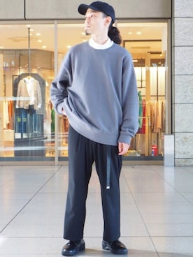「tk.TAKEO KIKUCHI」｜「アイテム（その他）」を使った、tk.TAKEO KIKUCHI ルクア大阪店さん（メンズ・170cm）の秋コーディネート