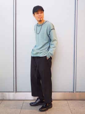 「tk.TAKEO KIKUCHI」｜「アイテム（その他）」を使った、tk.TAKEO KIKUCHI ルクア大阪店さん（メンズ・170cm）の冬コーディネート