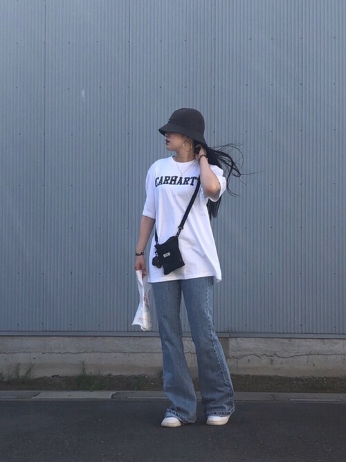Ayano Carharttのtシャツ カットソーを使ったコーディネート Wear