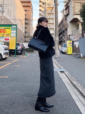 ayanoさん（レディース・163cm）の冬コーディネート