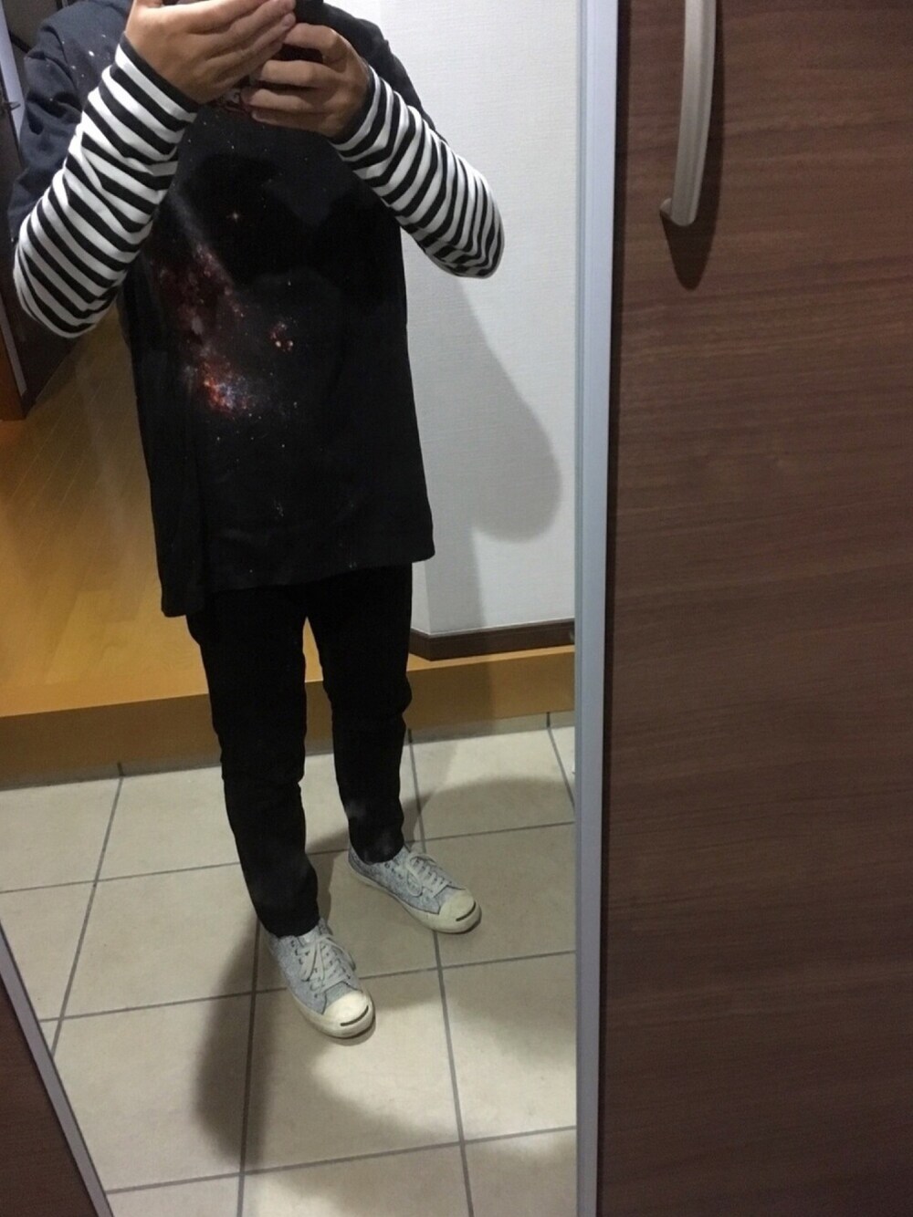「agnes b.のアイテム（Tシャツ/カットソー、その他）」を使った、masatO_oさん（メンズ・166cm）の秋コーディネートの1枚目の写真