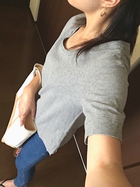 「アイテム（ピアス（両耳用））」を使った、mikiさん（レディース・152cm・30代）の夏コーディネート