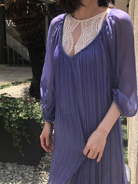 「アイテム（ブラジャー、ホワイト系）」を使った、Anneさん（レディース・155cm）の秋コーディネート