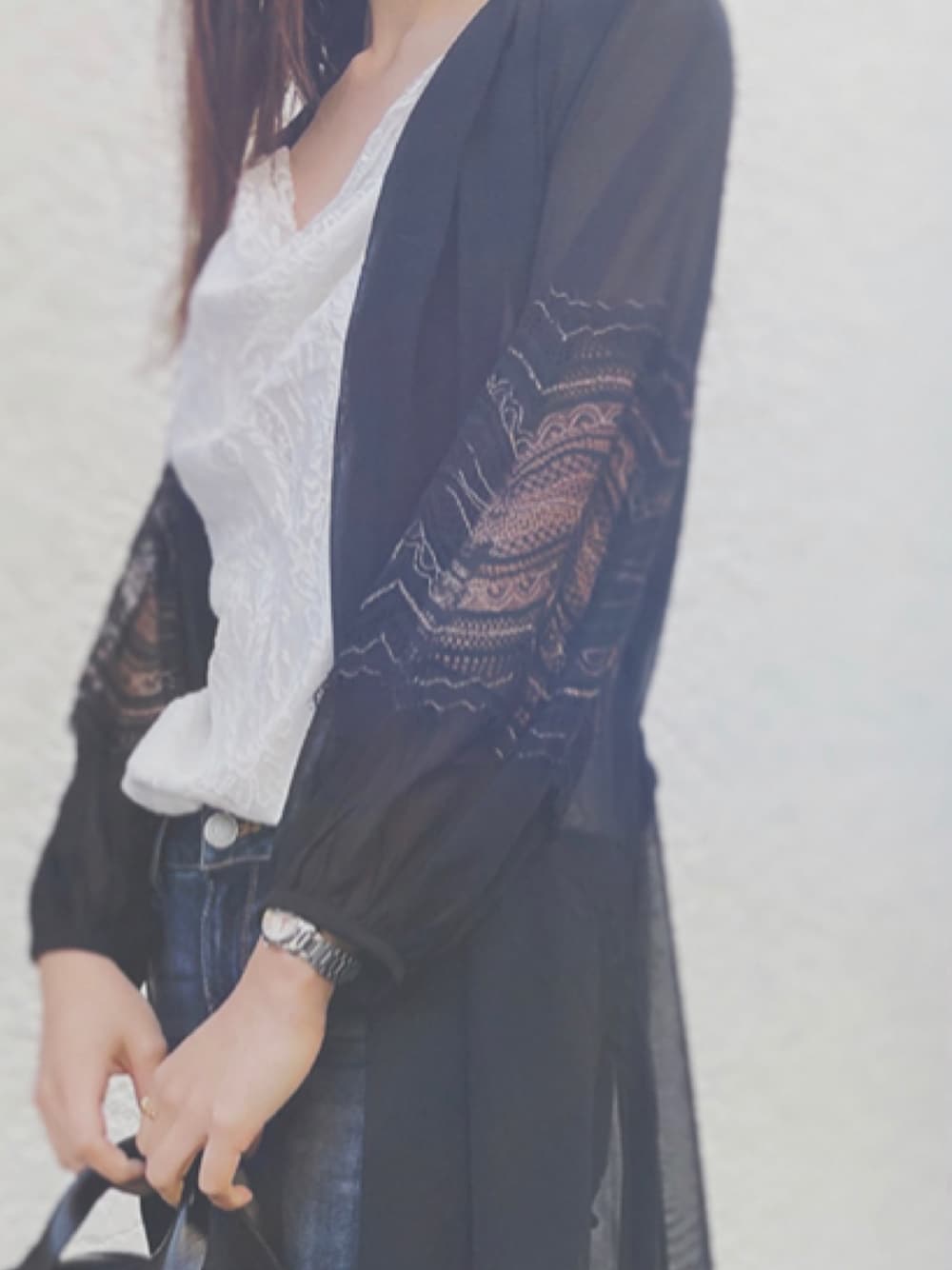 ANNEBRA（アンブラ）の「Glam ロングガウン（ガウン/バスローブ）」 - WEAR