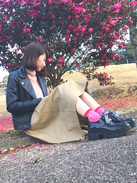 はるかさん（レディース・155cm）の冬コーディネート