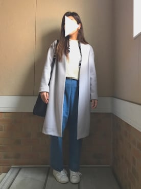 あやこさん（レディース・160cm）の冬コーディネート