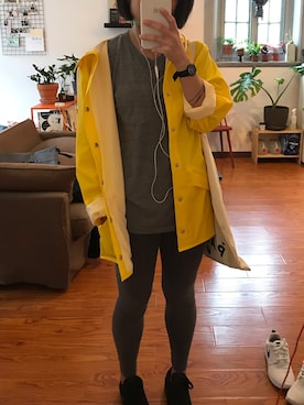 「autumn look」｜「アイテム（ジャケット/アウター）」を使った、Yuki Guさん（レディース・163cm）の秋コーディネート