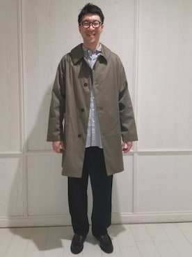 Bshop吉祥寺店スタッフさん（メンズ・185cm）の秋コーディネート