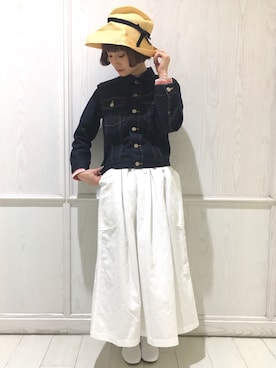 「Repetto（レペット）のアイテム」を使った、Bshop吉祥寺店スタッフさん（レディース・154cm）の冬コーディネート