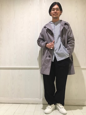 Bshop吉祥寺店スタッフさん（メンズ・176cm）の春コーディネート